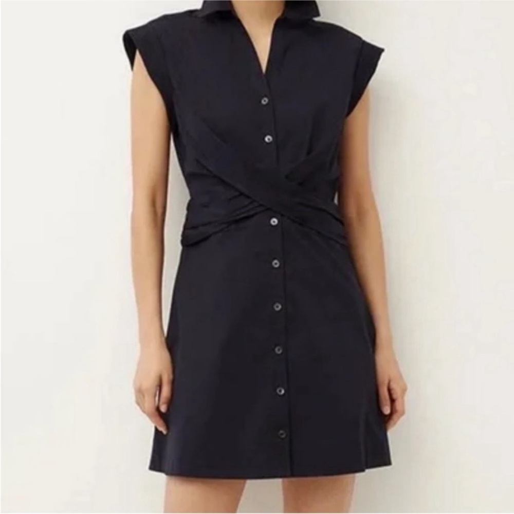 VERONICA BEARD Nagano Twist Dress Sz 6